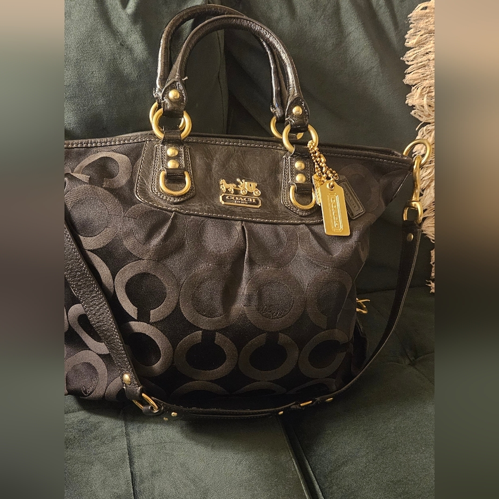 Coach Ashley Canvas Bag Beautiful!!!!